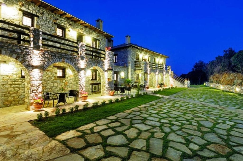 Aparthotel Prasino - Galazio Mourésion Zewnętrze zdjęcie