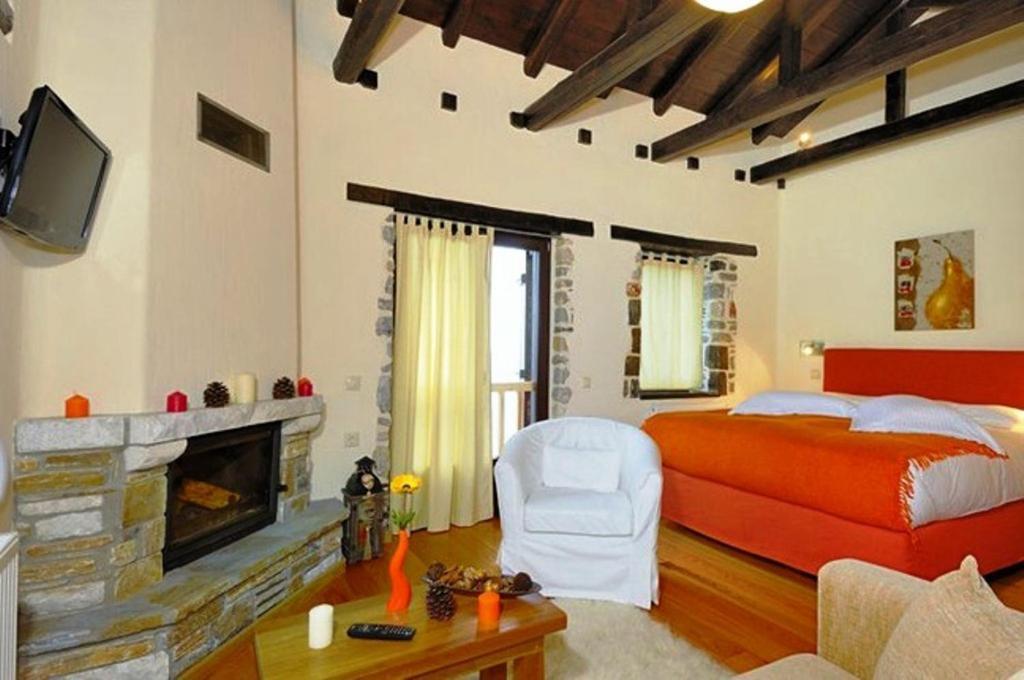 Aparthotel Prasino - Galazio Mourésion Pokój zdjęcie