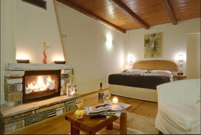 Aparthotel Prasino - Galazio Mourésion Pokój zdjęcie