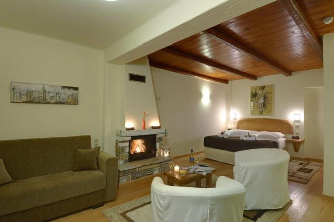 Aparthotel Prasino - Galazio Mourésion Pokój zdjęcie
